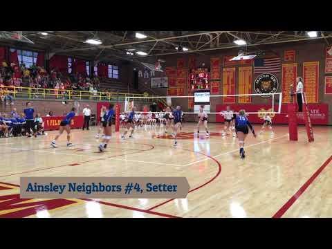 Video of Ainsley Neighbors Class of 2020 #4 Setter MD highlights