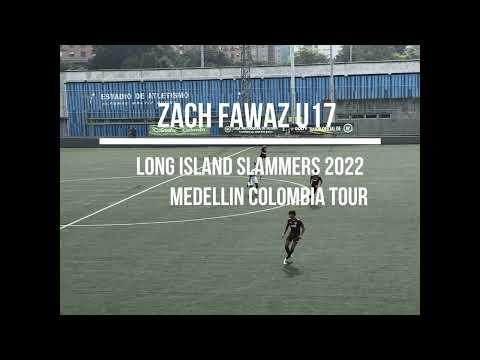 Video of Zach Fawaz U-17 Long Island Slammers Medellin Colombia Tour 2022