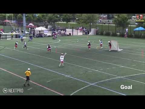 Video of Aidan Robinson Maryland Lacrosse Showcase Highlights 19’