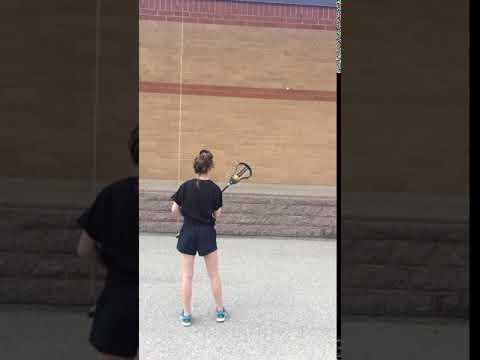 Video of Monica Wall Ball Practice - Non Dominate Hand