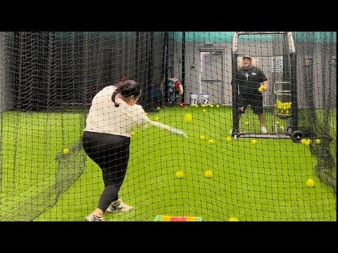 Video of Getting In Some Reps Before The Super Bowl 🥎