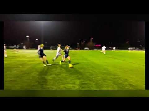 Video of FCP ECNL scrimmage 2020. Gwen #23, back right defense. 