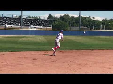 Video of Adam Benes (2021 SS/2B) -  Fielding