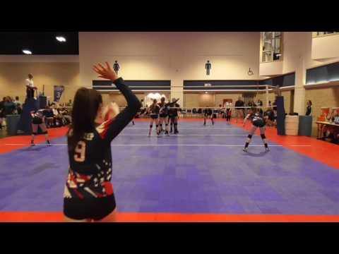 Video of #2 Mackenzie Powers - Junior Yr - Tampa April Slam - April 2017 - U18 Elite