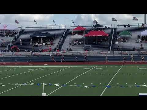 Video of 300m hurdles Freshman 2019