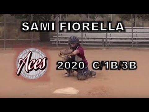 Video of Sami Fiorella 2020 Catcher 1B, 3B Skills Video