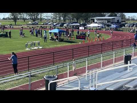 Video of Junior high district meet; first place; 2:32