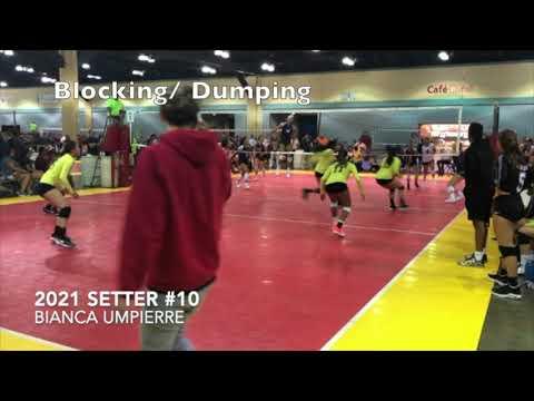 Video of 2019 Highlights-2021 Setter Bianca Umpierre #10 