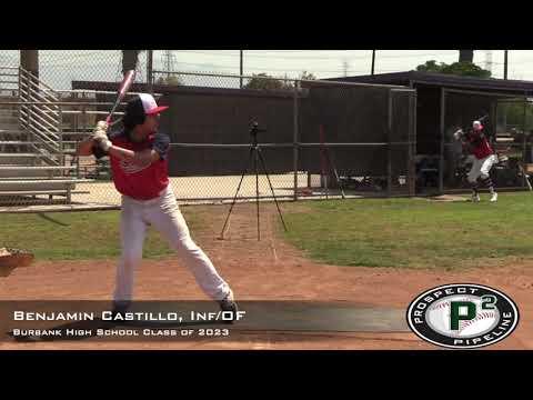 Video of Benjamin Castillo Prospect Video, Burbank High School Class of 2023