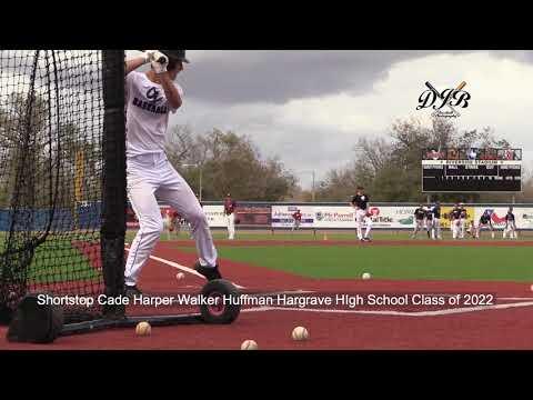 Video of Shortstop Cade Harper Walker Huffman Hargrave HIgh School Class of 2022