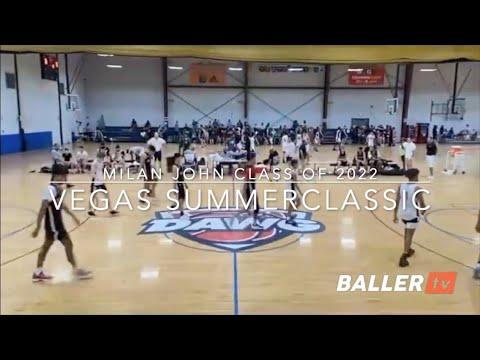 Video of Milan John 6'4 SG/SF Vegas Classic Highlights 