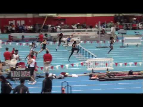 Video of Carl Lewis Invitational - 1-12-2019- 60 m hurdles 9.37Lane 3 