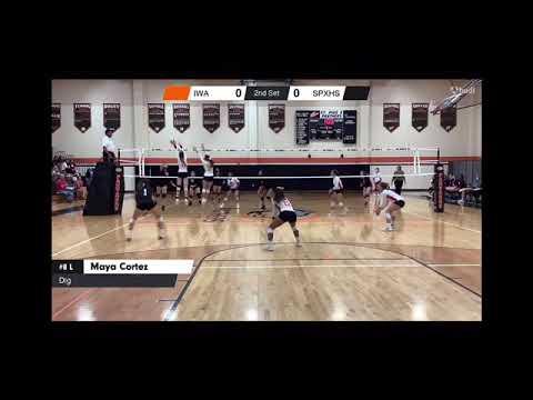 Video of Maya C. (2022 - L/DS) #8 , St. Pius X Varsity