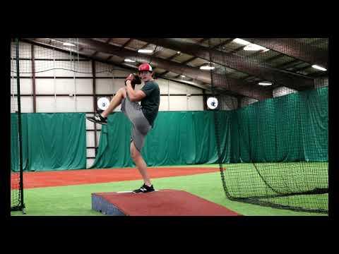 Video of Max Maholland - 2021 RHP 6’6 230lbs