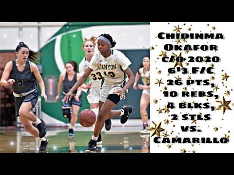 Video of (26 pts, 10 rebs, 4 blks) vs Camarillo | FULL GAME