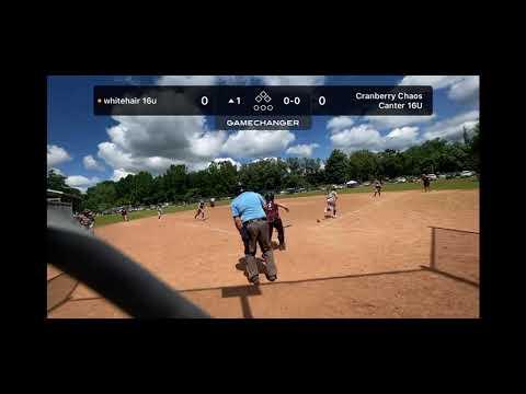 Video of Bunt Single Travel Ball #2 