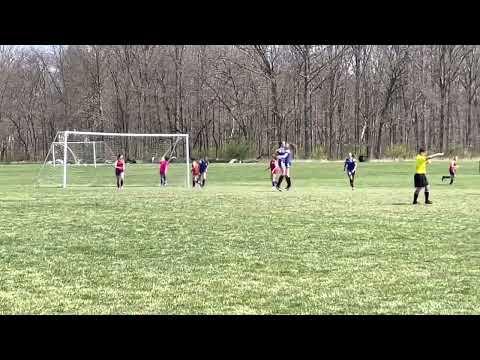 Video of Assist off free kick