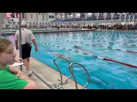 Video of Darren Bittner 100 Breast Braun Meet Spire 11 23 2024