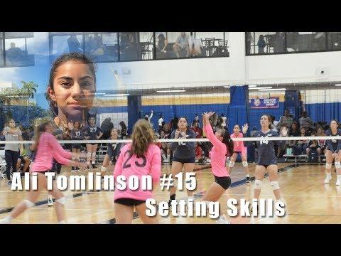 Video of Alexandria (Ali) TomlinsonSetting skills