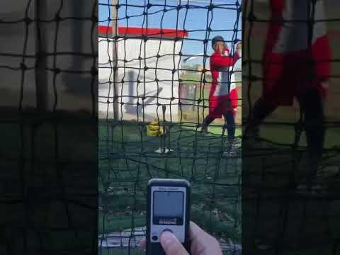 Video of 96 exit velo 