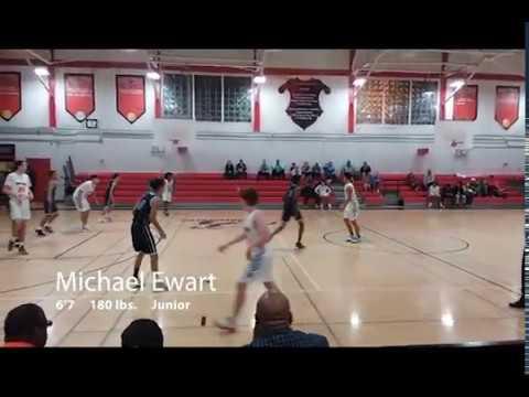 Video of Michael Ewart #21 PF Junior Highlights