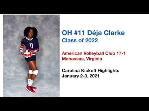 Video of Déja Clarke - Carolina Kickoff 2021