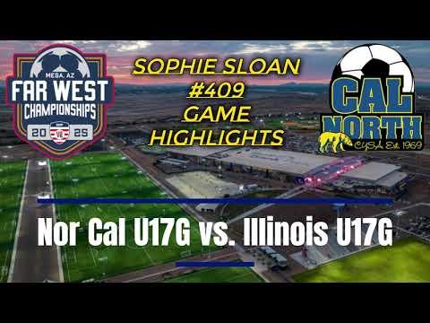 Video of ODP 2025 Far West Championships Game Highlights