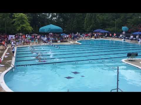 Video of 2018 NVSL All Stars: 15-18 Girls 50m Back Heat 1