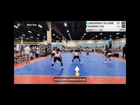 Video of Angelica #17 / 2026/ OH defense & block/ Lancheras Jose