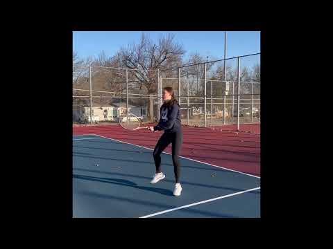 Video of Kylie Flowers Tennis Video