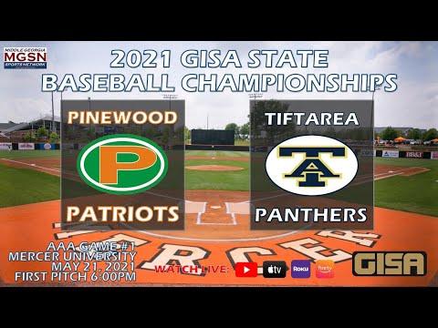 Video of AAA Game 1: Pinewood Christian Academy Patriots vs. Tiftarea Academy Panthers