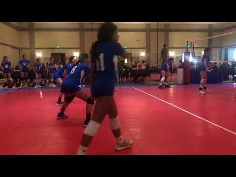 Video of Geva vs. Carolina Eagles, 17 blue shirt