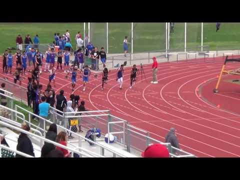 Video of March 15, 2017 League Meet 100m. Jordan Tillis, Franklin HS (11.09)