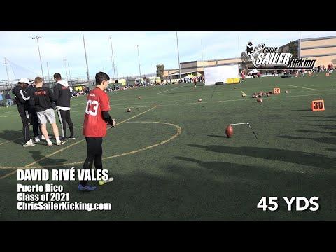 Video of David Rivé Vales - Kicker