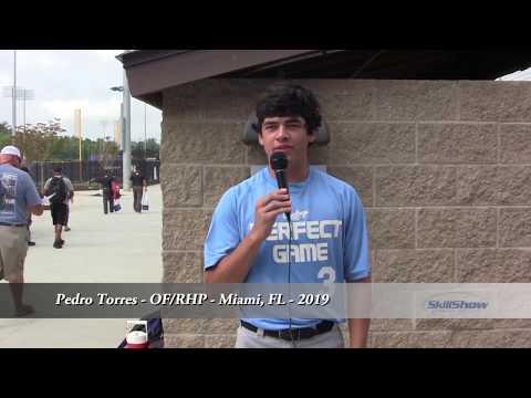 Video of Pedro Torres - OF/RHP - Miami, FL