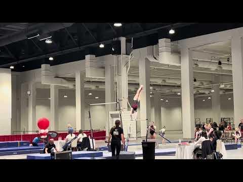 Video of 2023 Bars routine 9.575