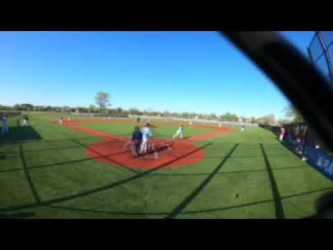 Video of AJ 3 RBI Double vs. Kenston