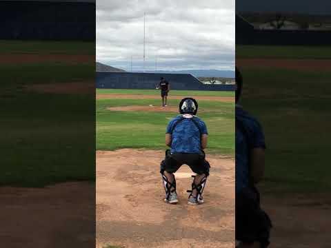 Video of Albian Amancio pitching 2