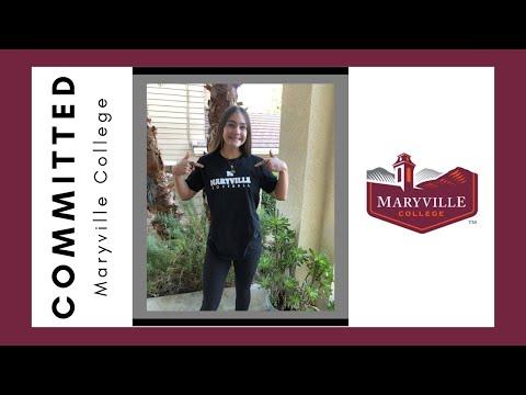 Video of Maya St. John softball