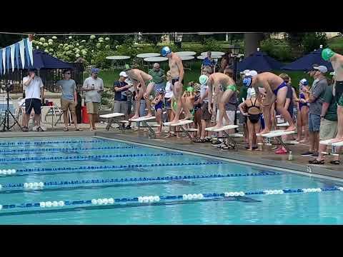 Video of 100 Free (Summer 2021) Lane 4, 15 yrs olde