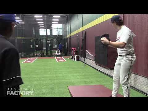 Video of Baseball Factory tryout - 1-30-22