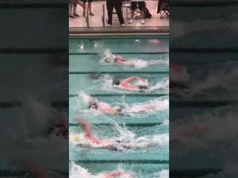 Video of 50 Yard Freestyle 