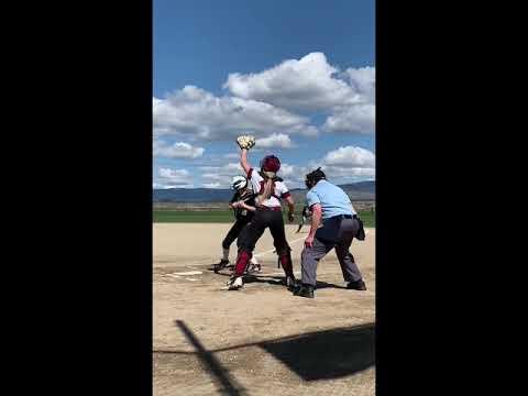 Video of Claire Schneiter 2022 Hitting Game Footage