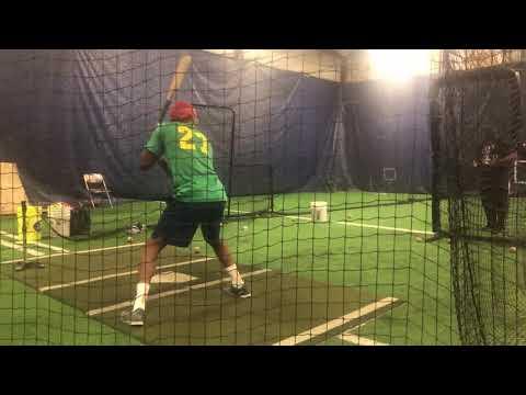 Video of Batting practice