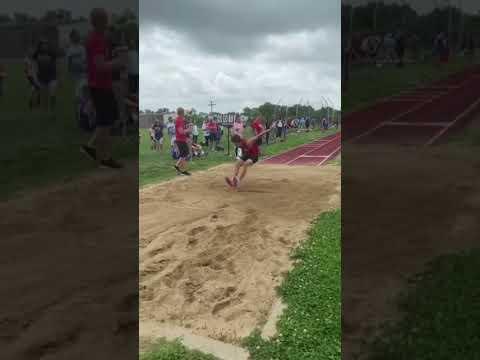 Video of Jake Rush (NCOE) 1A Sectional Long Jump Champion 6-9-21