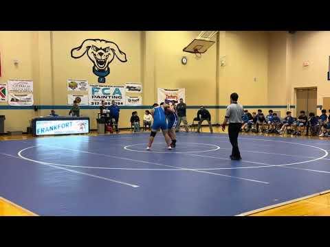 Video of A video of me wrestling when I was in 7th grade