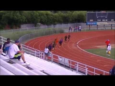 Video of Jamel - 2015 AAU District Meet Qualifier 4X100 Relay (Second leg)