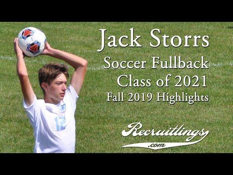 Video of Jack Storrs Soccer Defender Class of 2021