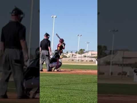 Video of Line drive to 3rd base 