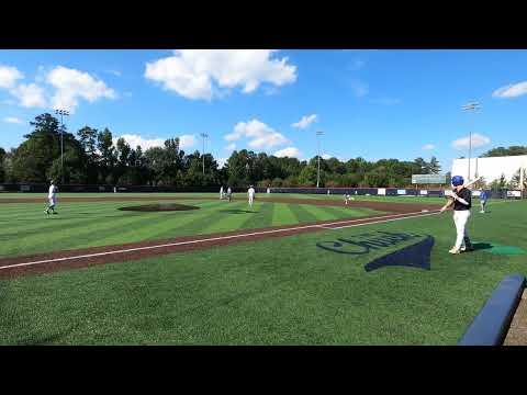 Video of Oppo Double off of Right Field Wall